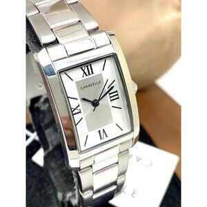 Caravelle by Bulova Women's Watch 43L203 Quartz Silver Dial Stainless Steel